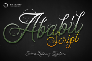 Ababil Script: A Tattoo-Inspired Typeface for Handmade Charm