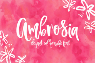 Ambrosia Script: A Handwritten Font That Builds Brand Warmth
