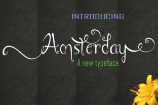 Amsterday Font: A Warm, Distinctive Script for Handmade Brands