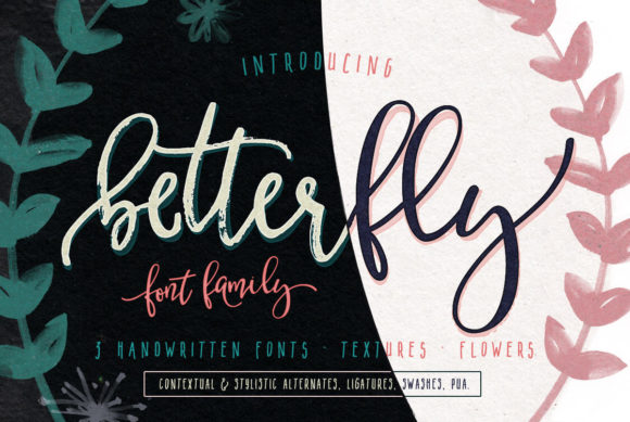 BetterFly: A Thoughtful Script Font for Brand Identity
