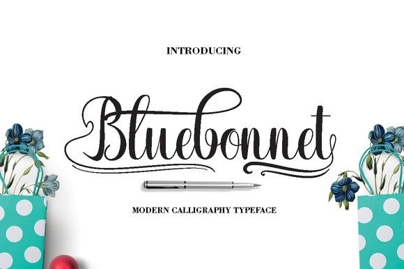 Bluebonnet: A Refined Script Font for Digital Branding