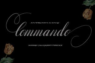 Commando: The Elegant Script Font That Sharpens Your Campaign’s First Impression