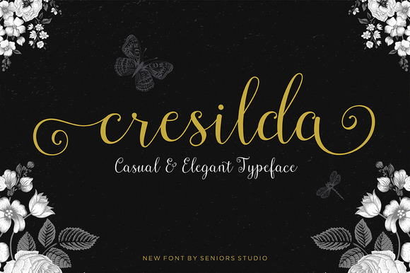 Cresilda Script: A Handwritten Font That Feels Like Your Brand’s Voice