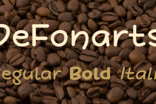 Defonarts: A Script Amp Font That Elevates Marketing Visuals