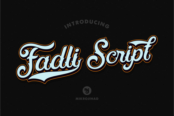 Fadli Script: A Handwritten Font with Tattoo-Inspired Grit