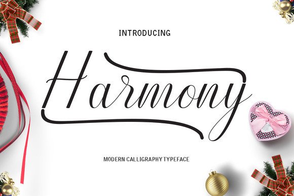 Harmony: A Clean Script Font That Elevates Real Small Business Branding