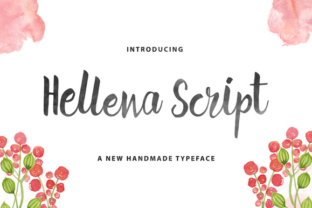 Hellena Script: A Handmade Brush Script Font That Elevates Digital Branding