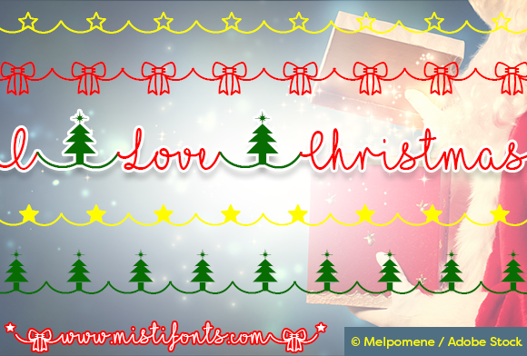 I Love Christmas Font: A Warm, Festive Script for Real Business Branding
