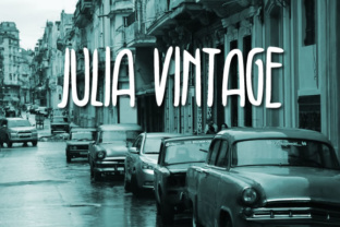 Julia Vintage: A Warm, Timeless Font for Small Business Branding