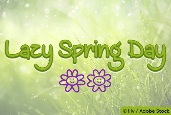 Lazy Spring Day: A Hand-Drawn Font That Breathes With Your Content
