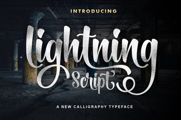 Lightning Script: A Handwritten Font That Elevates Real Small Business Branding
