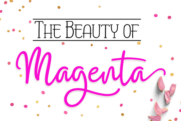 Magenta: A Premium Script Font That Elevates Real Business Branding