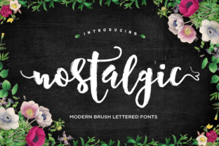 Nostalgic Script: A Warm, Modern Brush Font for Real Small Businesses
