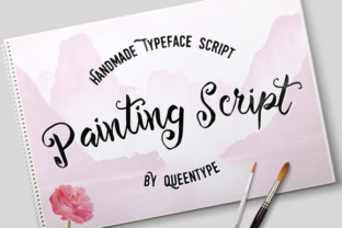 Painting Script: A Handmade Brush Font That Elevates Real Business Branding