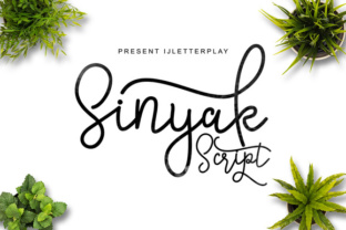 Sinyak Script: A Warm, Handcrafted Script Font for Makers