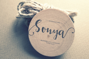 Sonya Script: A Modern Calligraphy Typeface with Gentle Rhythm