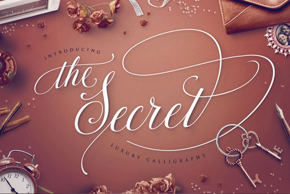 The Secret: A Premium Script Font for Digital Branding