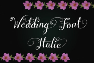 Wedding Font Italic: A Dynamic Script Typeface for Thoughtful Branding