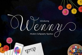 Wenny Script: A Handmade Script Font That Feels Like Real Ink